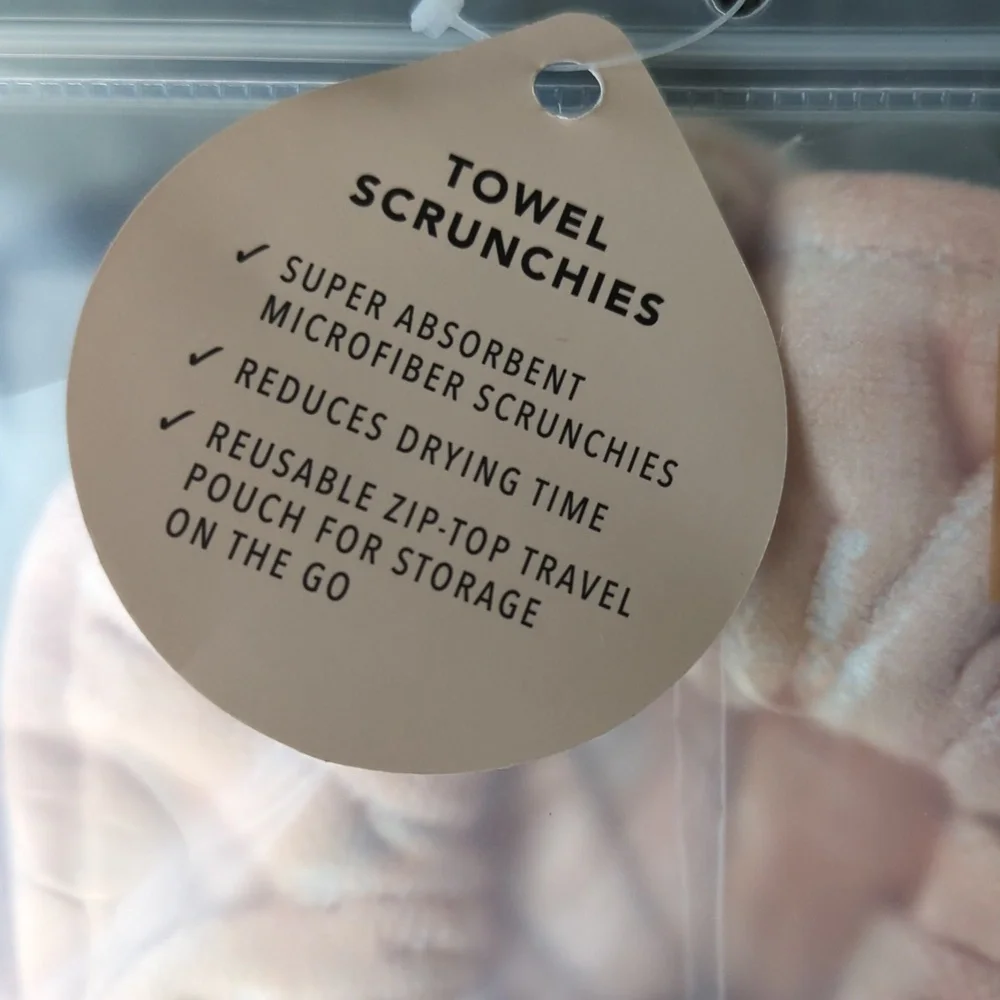 🆕 Kitsch Wet Hair Set / Quick Drying Towel & Scrunchie Set